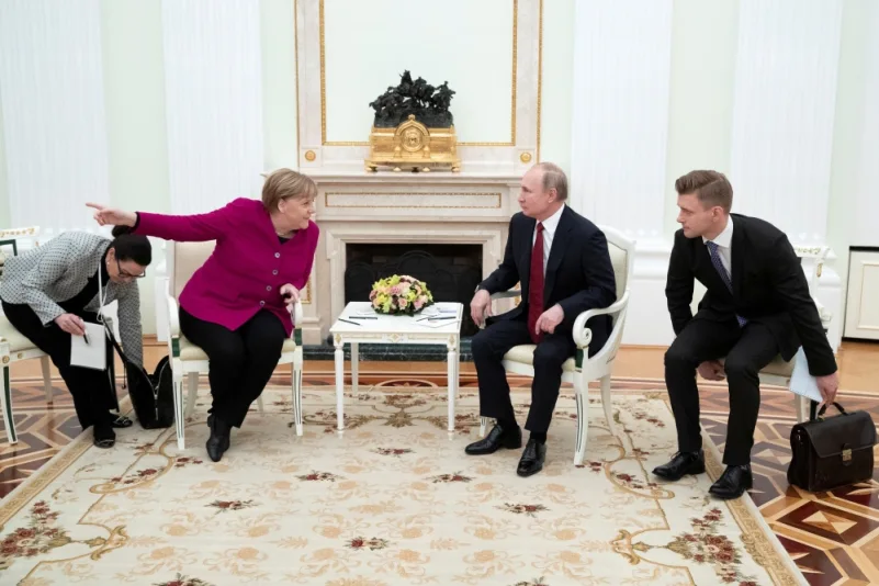 بوتين وميركل: حان الوقت لمحادثات سلام ليبية في برلين