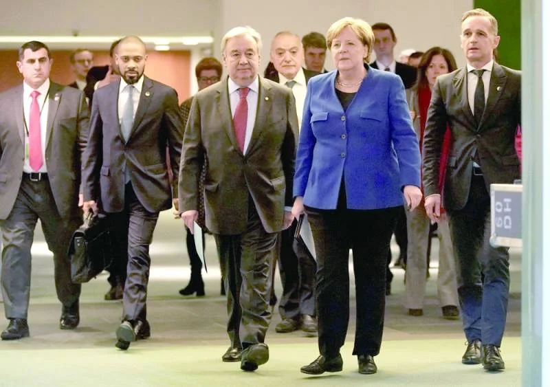 مؤتمر برلين: المشاركون يلتزمون بعدم «التدخل» في النزاع الليبي