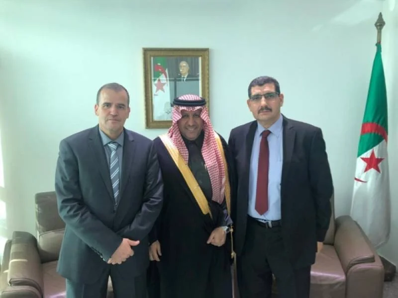 سفير المملكة يبحث مع وزير التجارة الجزائري تعزيز التعاون الثنائي