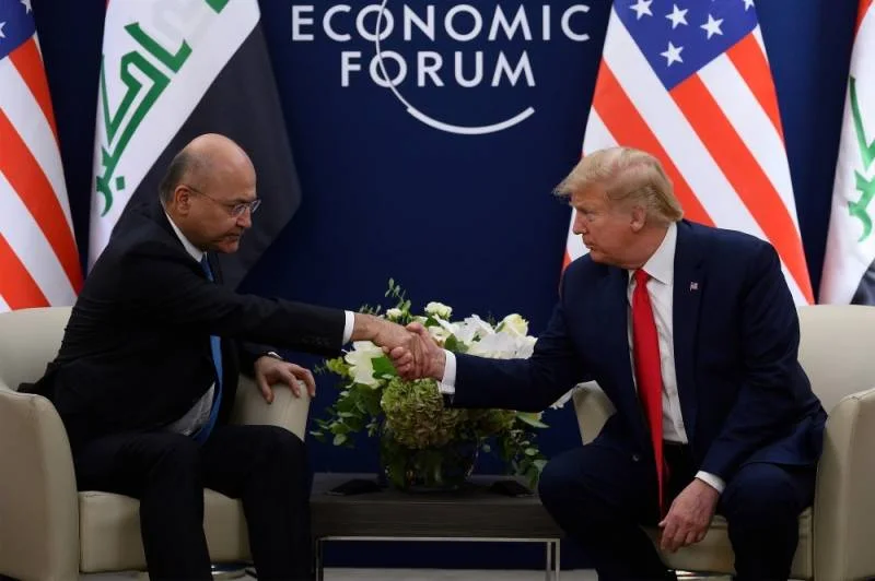 برهم: العراق لا يريد "عداوة" مع الولايات المتحدة