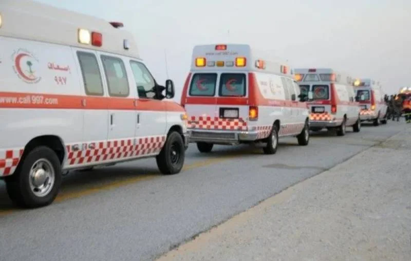 إصابة 16 معلمة وطالبة في حادث تصادم بالطائف