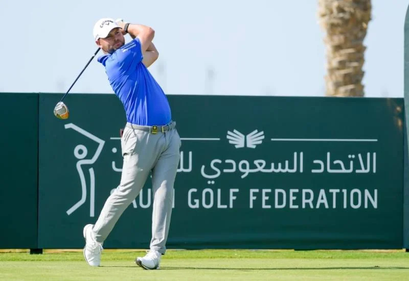 الفرنسي بيريز يتألق في اليوم الثاني من بطولة السعودية الدولية للجولف