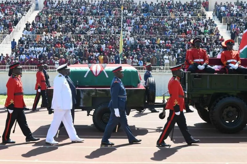 كينيا تقيم جنازة رسمية للرئيس الأسبق دانيال أراب موي