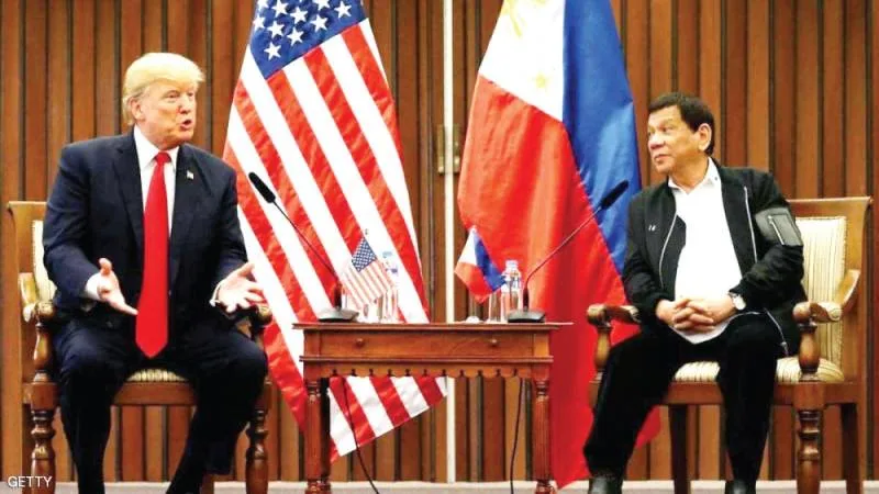 بعد إلغاء معاهدة عسكرية.. ترامب لرئيس الفلبين: «وفرتم أموالنا»