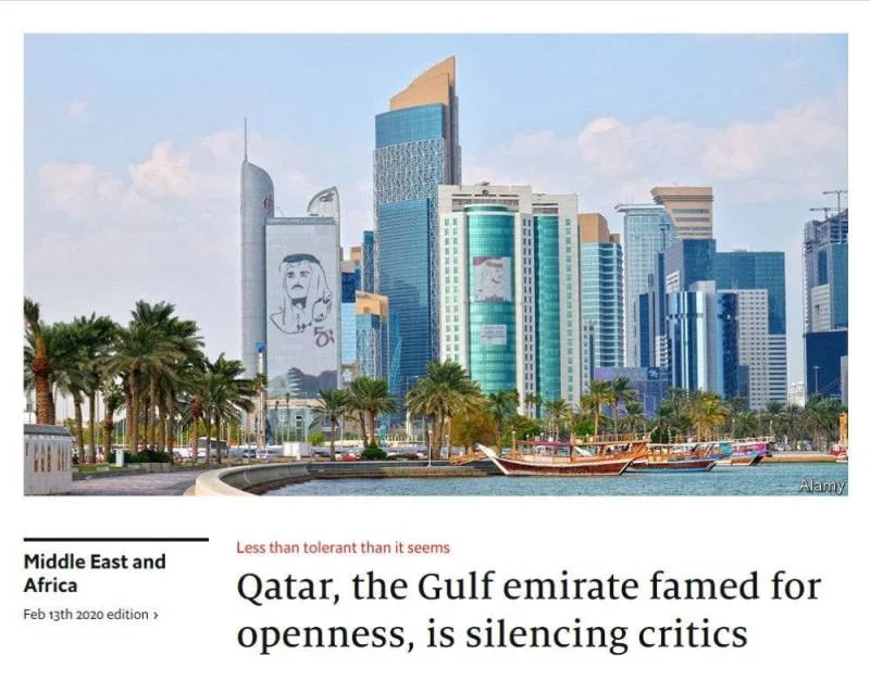 إيكونوميست: حكام قطر يعانون من الفصام في تعاملهم مع شعبهم وجيرانهم