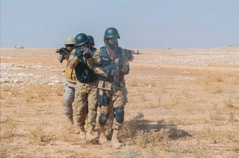 تمرين "الصمصام 7" يتواصل بين القوات البرية السعودية والباكستانية