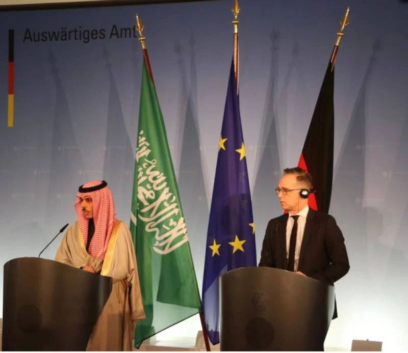 ابن فرحان: رؤية المملكة وألمانيا متفقتان حيال النزاعات الإقليمية في الشرق الأوسط