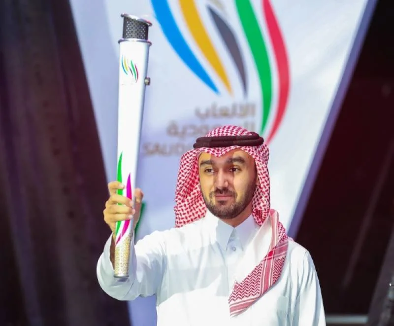 وزير الرياضة يطلق النسخة الأولى من "دورة الألعاب السعودية"