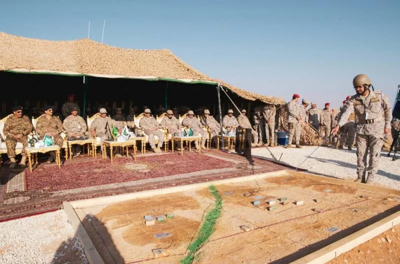 اختتام مناورات (الصمصام 7) بين القوات البرية السعودية والباكستانية
