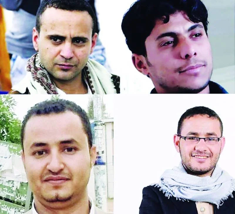 تجديد دعوة إطلاق صحافيين يواجهون الإعدام بسجون الحوثي