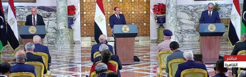 السيسي يعلن مبادرة ليبية لحل الأزمة باسم «إعلان القاهرة»