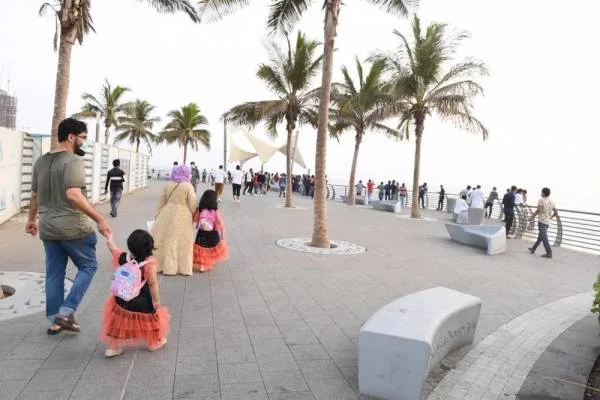مرافق ومتنزهات جدة تستقبل المواطنين والمقيمين في العيد