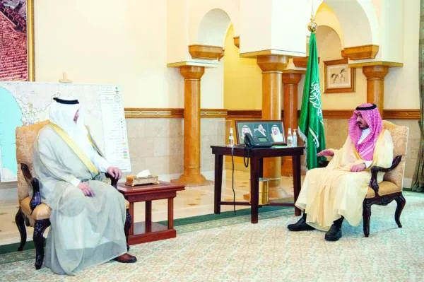 نائب أمير مكة يستقبل مدير فرع «الموارد البشرية»