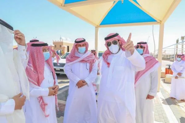 أمير الجوف يتفقد المشروعات الصحية والسياحية بدومة الجندل