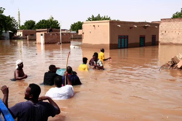 74 حالة وفاة بالسيول والأمطار في السودان
