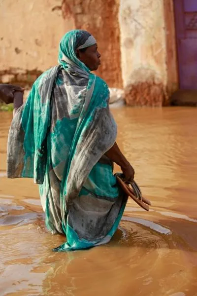 86 قتيلا وتدمير أكثر من 32 ألف منزل في فيضانات في السودان