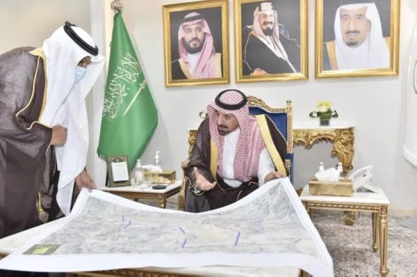 أمير نجران يطلع على مشروع تطوير منتزه الملك فهد