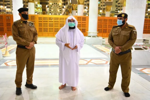 السديس يشيد بجهود رجال أمن المسجد النبوي في خدمة الزوار