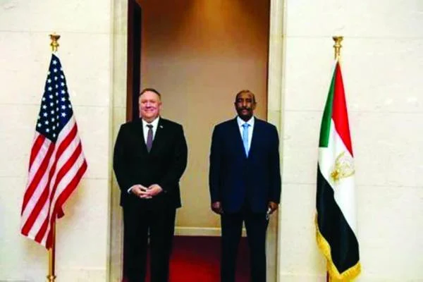 السودان يبحث في الإمارات استبعاده من القائمة الأمريكية للإرهاب