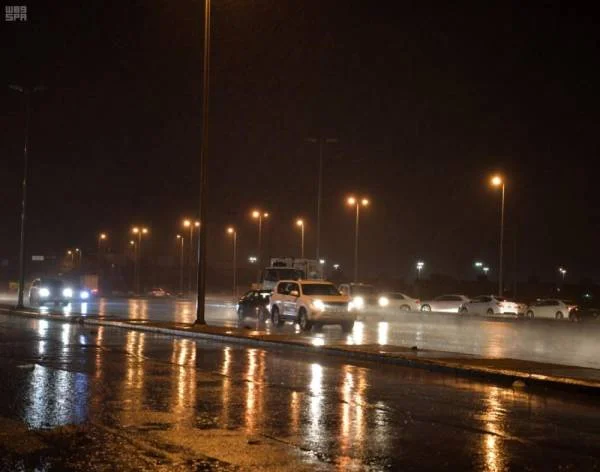 أمطار على محافظة جدة