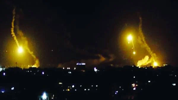 بغداد.. هجوم صاروخي يستهدف المطار والسفارة الأمريكية