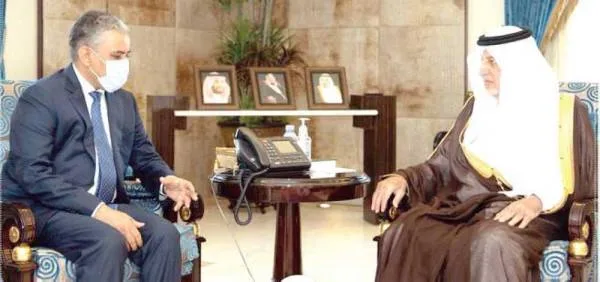 خالد الفيصل يستقبل القنصل العام الموريتاني