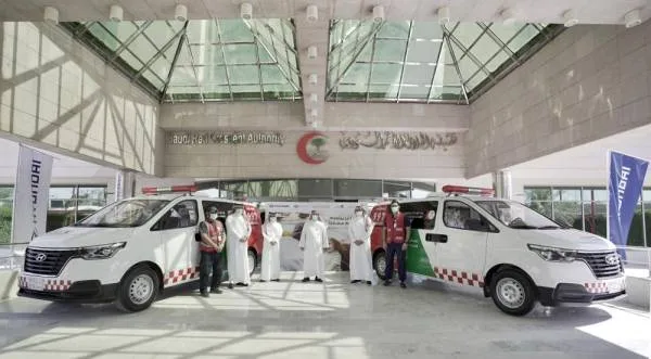 هيونداي موتور  تقدم 24 مركبة للدعم الطبي  لهيئة الهلال الأحمر السعودي للمساعدة في مكافحة فيروس كوفيد-19