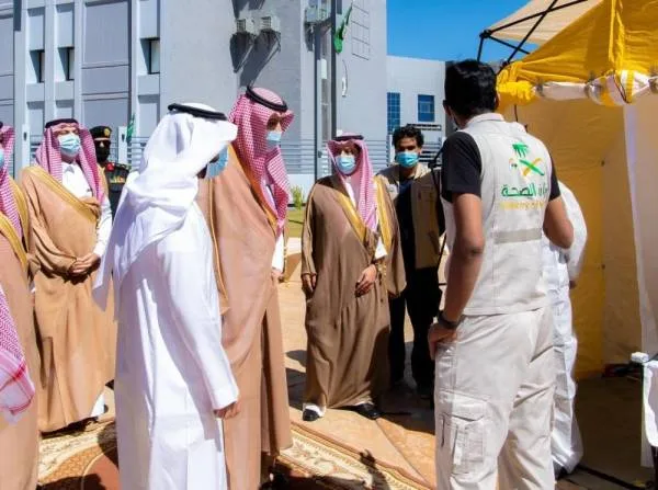 أمير الباحة يدشن مشروعات صحية بتكلفة 120 مليون ريال