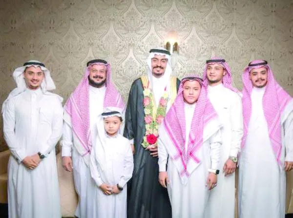 عبدالرحمن النعمي يحتفل بزواجه
