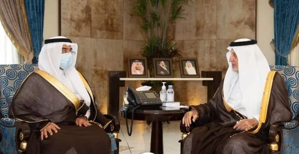 الفيصل يستقبل مدير فرع وزارة الخارجية بالمنطقة