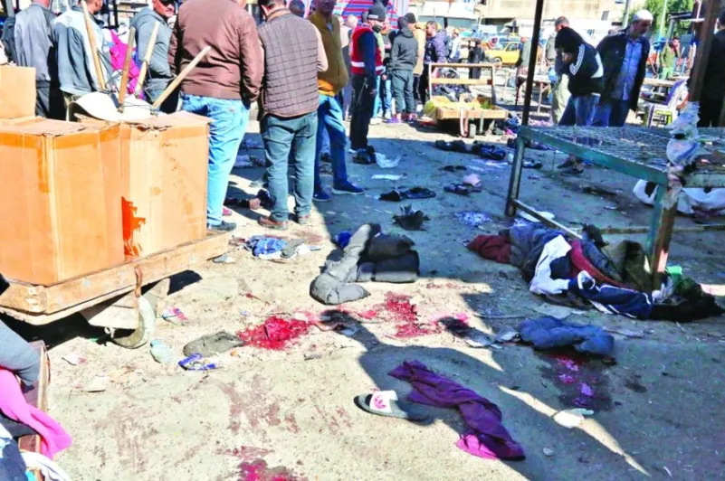 بغداد تنزف..  عشرات القتلى والجرحى في هجوم انتحاري مزدوج