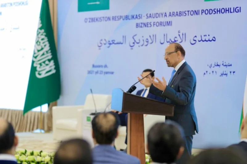 وزير الاستثمار يرعى تأسيس وإطلاق مشاريع سعودية للطاقة النظيفة في أوزبكستان