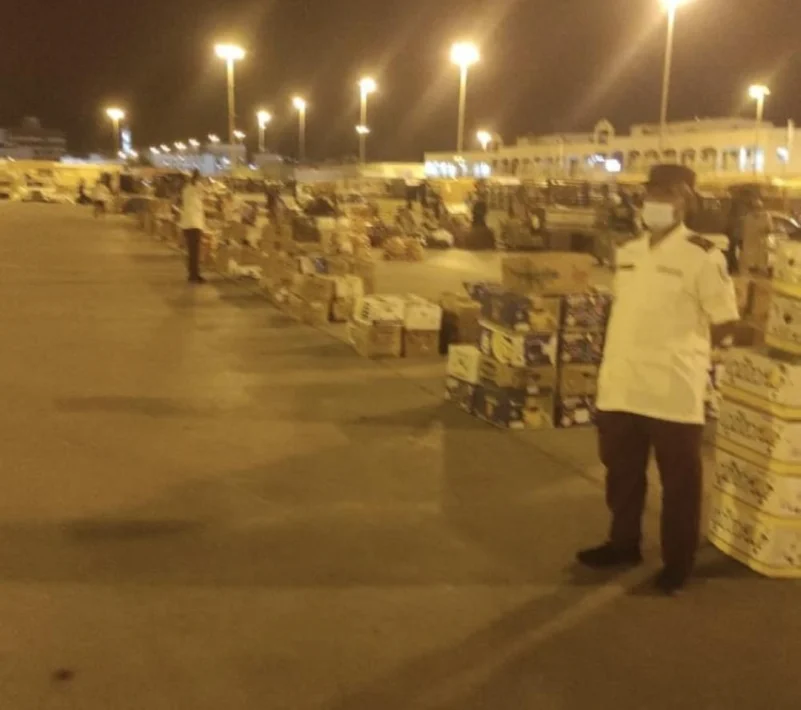 إتلاف 5 آلاف كرتون ورقي لتخزين المنتجات الزراعية بشوقية مكة
