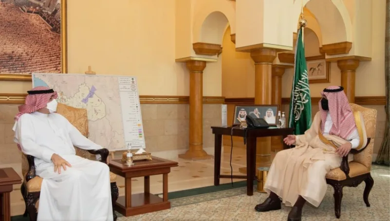 نائب أمير منطقة مكة يستقبل أمين جدة