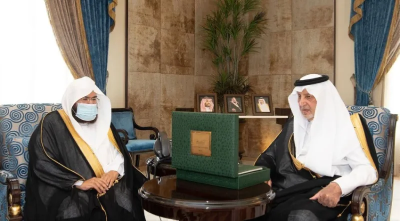 أمير مكة ونائبه يستقبلان رئيس شؤون المسجد الحرام والمسجد النبوي