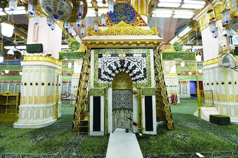 «محراب المسجد النبوي» عناية سعودية متعاقبة بين الملوك