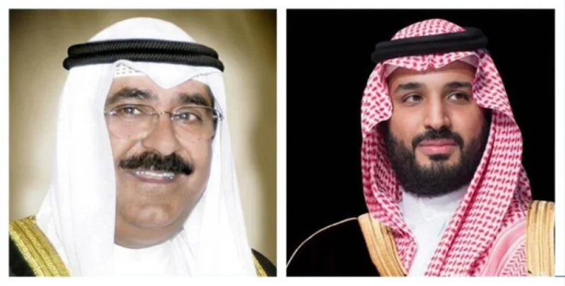 ولي عهد الكويت يطمئن على صحة الأمير محمد بن سلمان