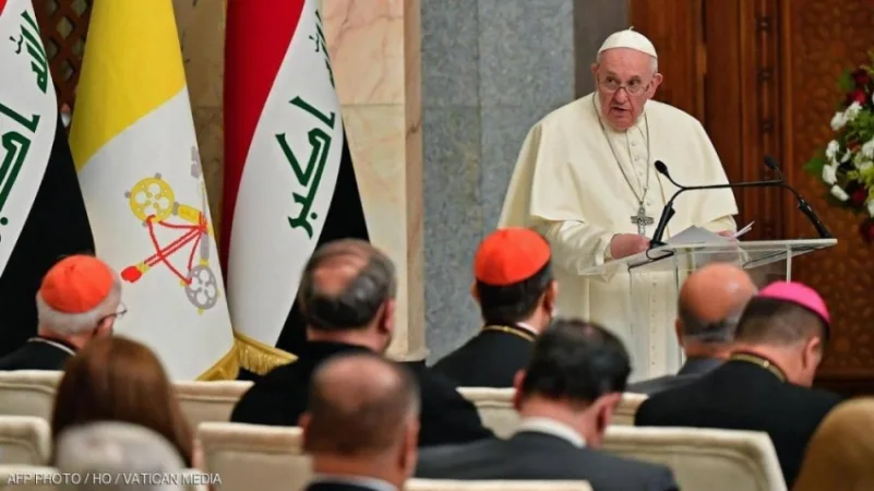 "حكماء المسلمين": زيارة البابا تضمد جراح العراق