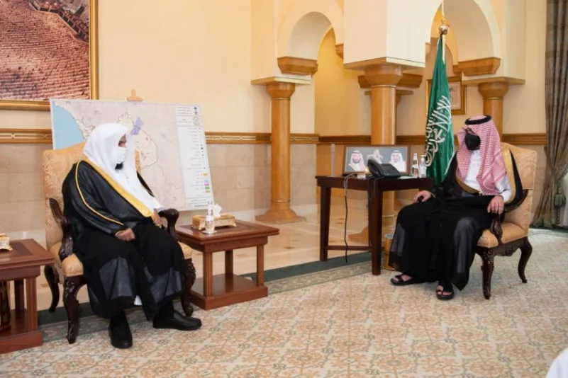 نائب أمير مكة يستقبل مدير فرع "العدل" بالمنطقة
