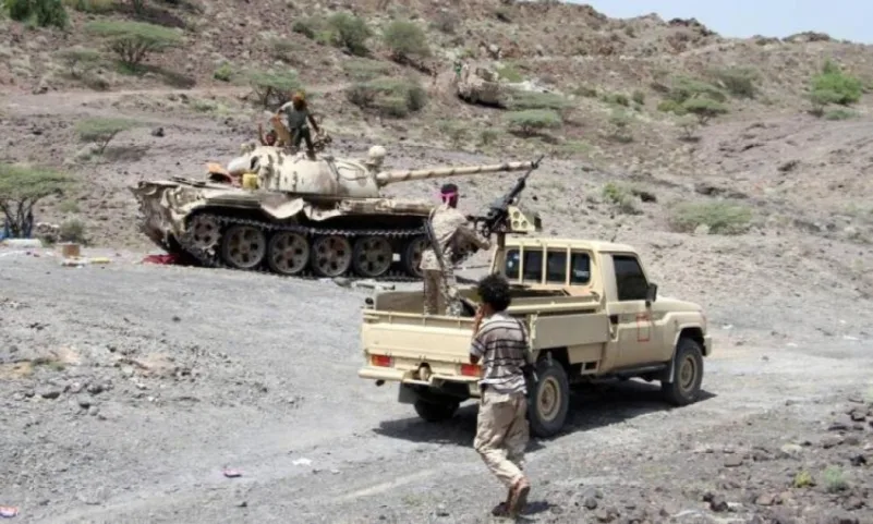 الجيش اليمني يتقدم ميدانياً في جبهتي الشقب والأحكوم جنوب شرقي تعز