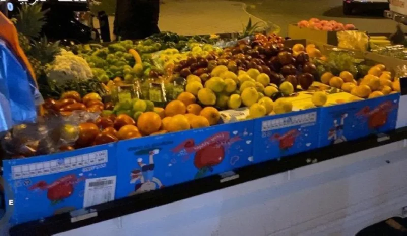 أمانة العاصمة المقدسة تصادر 5 أطنان من الخضروات والفواكه