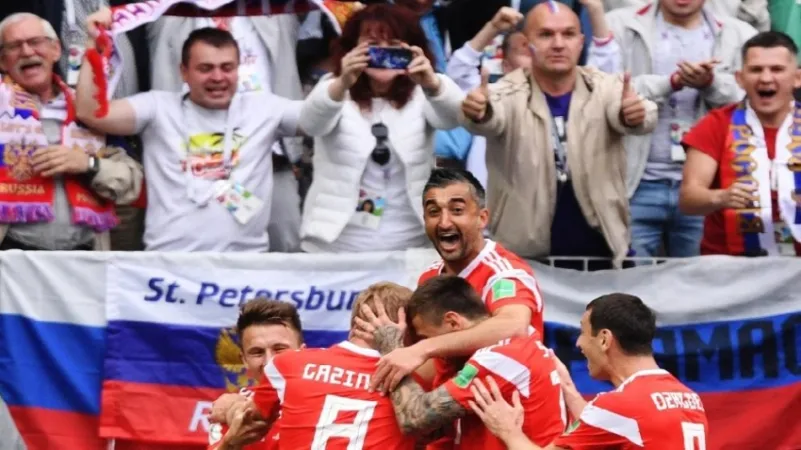 الكشف عن قميص المنتخب الروسي خلال بطولة أمم أوروبا لكرة القدم