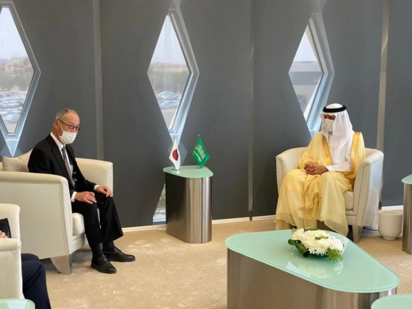 رئيس الهيئة السعودية للفضاء يلتقي السفير الياباني بالمملكة