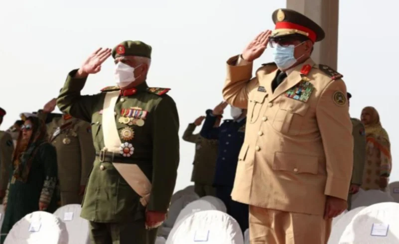 قائد القوات البرية الملكية السعودية ‏يرأس وفد وزارة الدفاع لحضور العرض العسكري ليوم الدفاع بباكستان