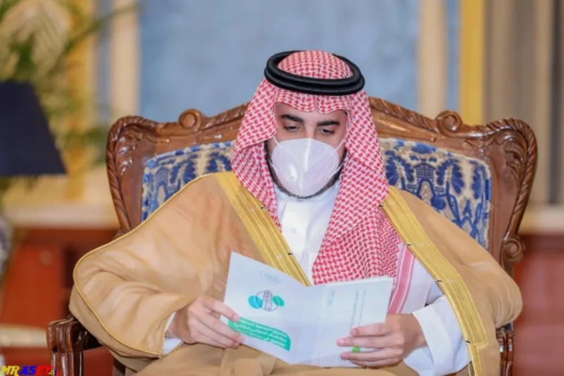 سمو أمير منطقة الجوف يستقبل رئيس وأعضاء مجلس إدارة نادي القلعة بسكاكا