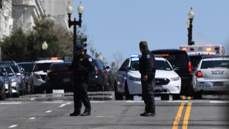 مقتل شرطي أمريكي عند مبنى الكونجرس