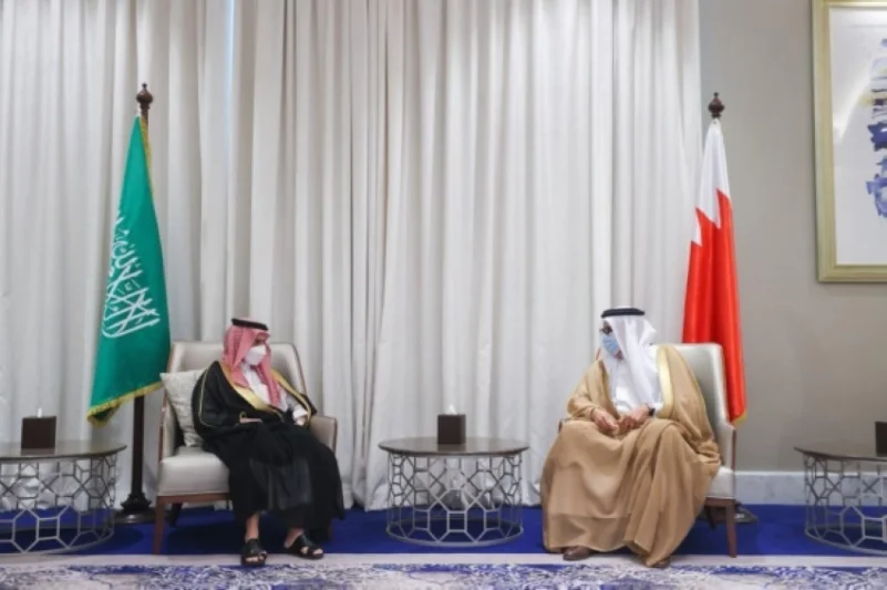 وزير الخارجية يبحث مع نظيره البحريني القضايا الإقليمية والدولية