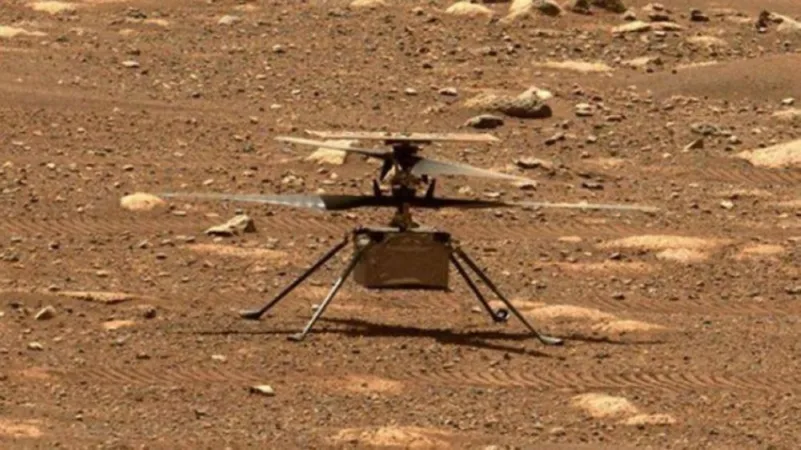 مروحية "إنجينيويتي" أجرت اختباراً لمراوحها استعداداً للتحليق في أجواء المريخ