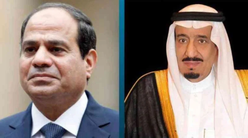 خادم الحرمين يتلقى التهنئة بحلول رمضان من الرئيس المصري