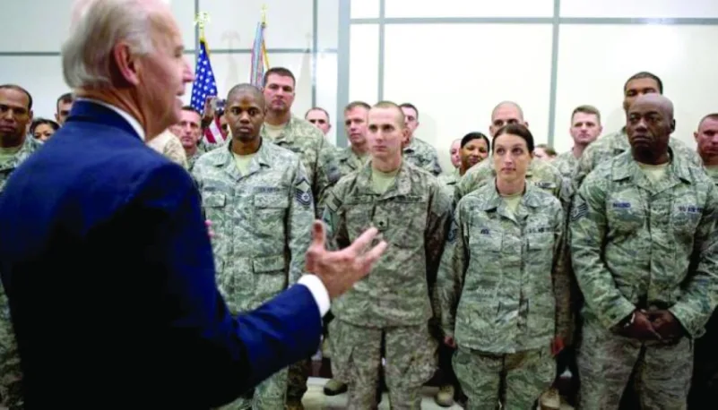 بايدن يسحب القوات الأمريكية من أفغانستان بحلول 11 سبتمبر